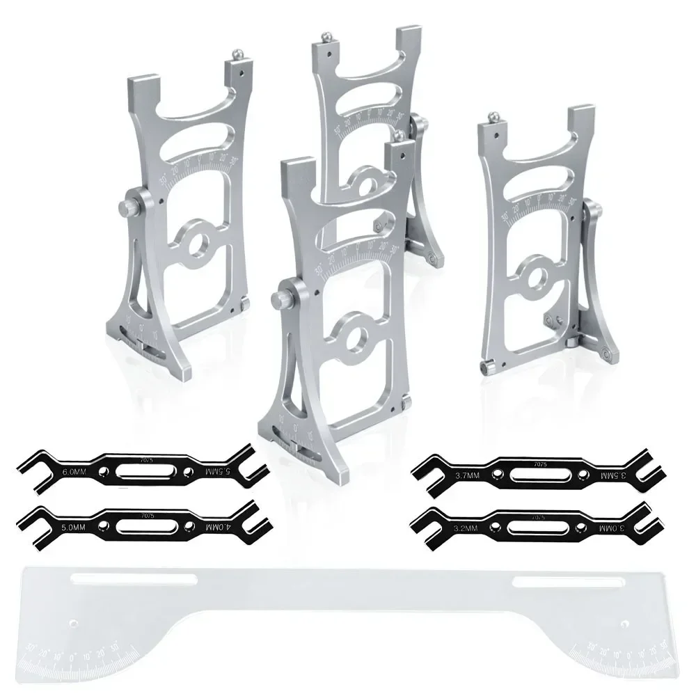 1 set di righelli di regolazione da 17 mm per trxs 1/8 Rally Short Truck 1/7 Auto fuoristrada elettrica