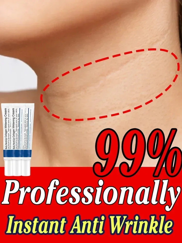 Neck Lines Protein Cream Double Chin Eliminate Moisturis Nourish Lift Neck Eliminate Neck Fine Lines Anti-ageing Rejuvenation