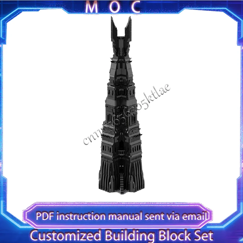 

5141 PCS War Series The Tower Orthanc Space Battle DIY MOC Building Block Model Children Educational Assembly Toy Birthday Gift