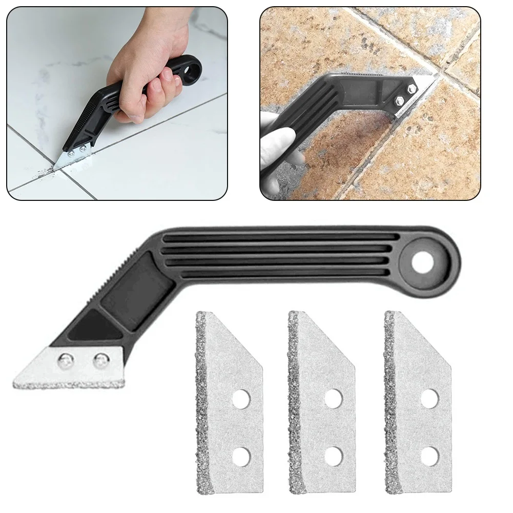 Scraper Tool Tiling Tool Bathroom Foor For Door Kitchen Wall Tiles Accessories Cleaner Cleaning Remover Protable