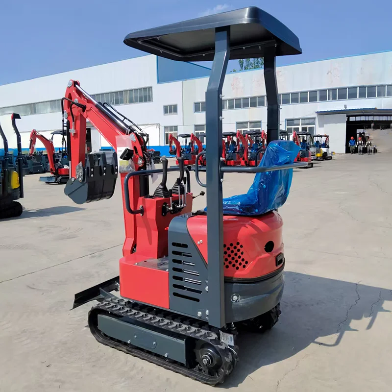

Customized CE EPA Approved Crawler Small Excavators Micro Backhoe Digger Hydraulic Track 1.0 ton 1.2T Mini Excavator With Shovel