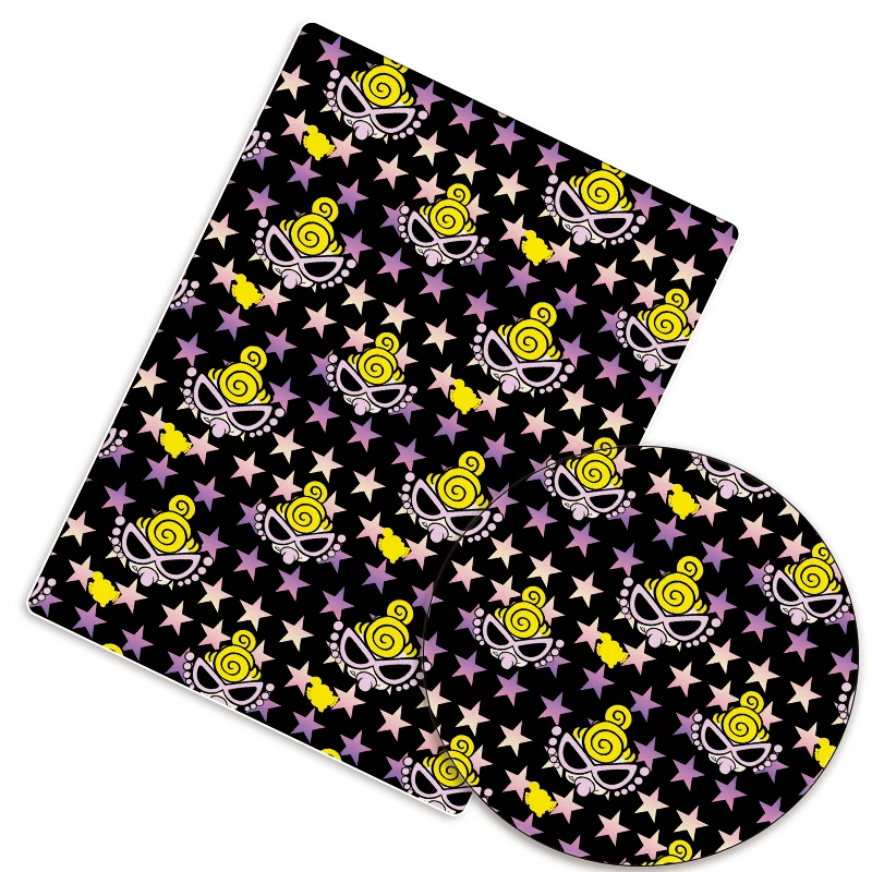 Cotton cartoon fabric DIY hand-sewn patchwork children's dress for home wear, 140*50cm, printed cute sewing fabric. 2