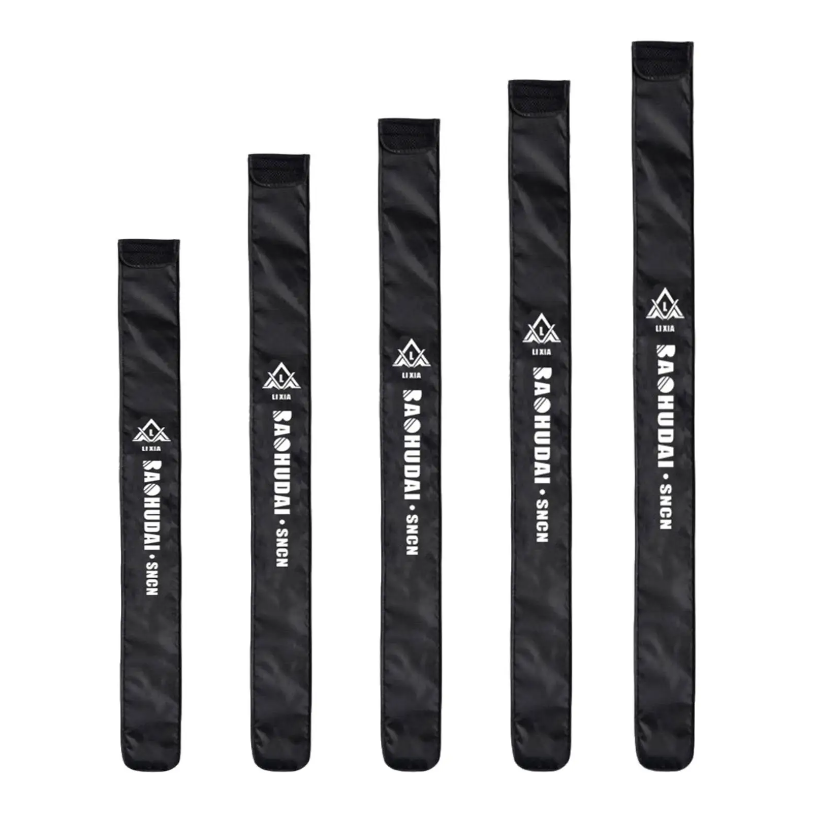 

Portable Fishing Rod Case Scratch Resistant Nylon Rod Sleeve Sheath Storage Bag Fishing Accessory for Family Supplies