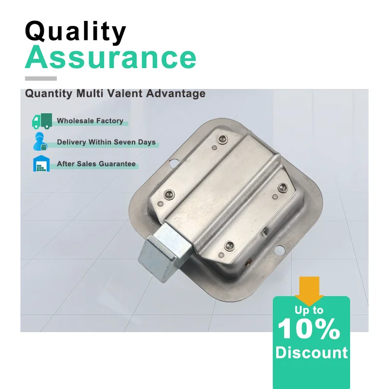 

Square Panel Lock Made Of 304 Stainless Steel Is Suitable For Industrial Distribution Cabinet Toolboxes And Rv Trailers