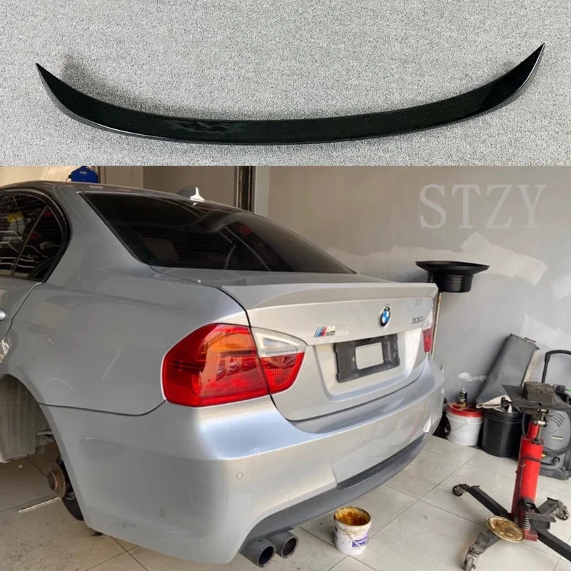 For BMW E90 M3 320i 320li 325li 328i with color Spoilers For E90 2005-2012