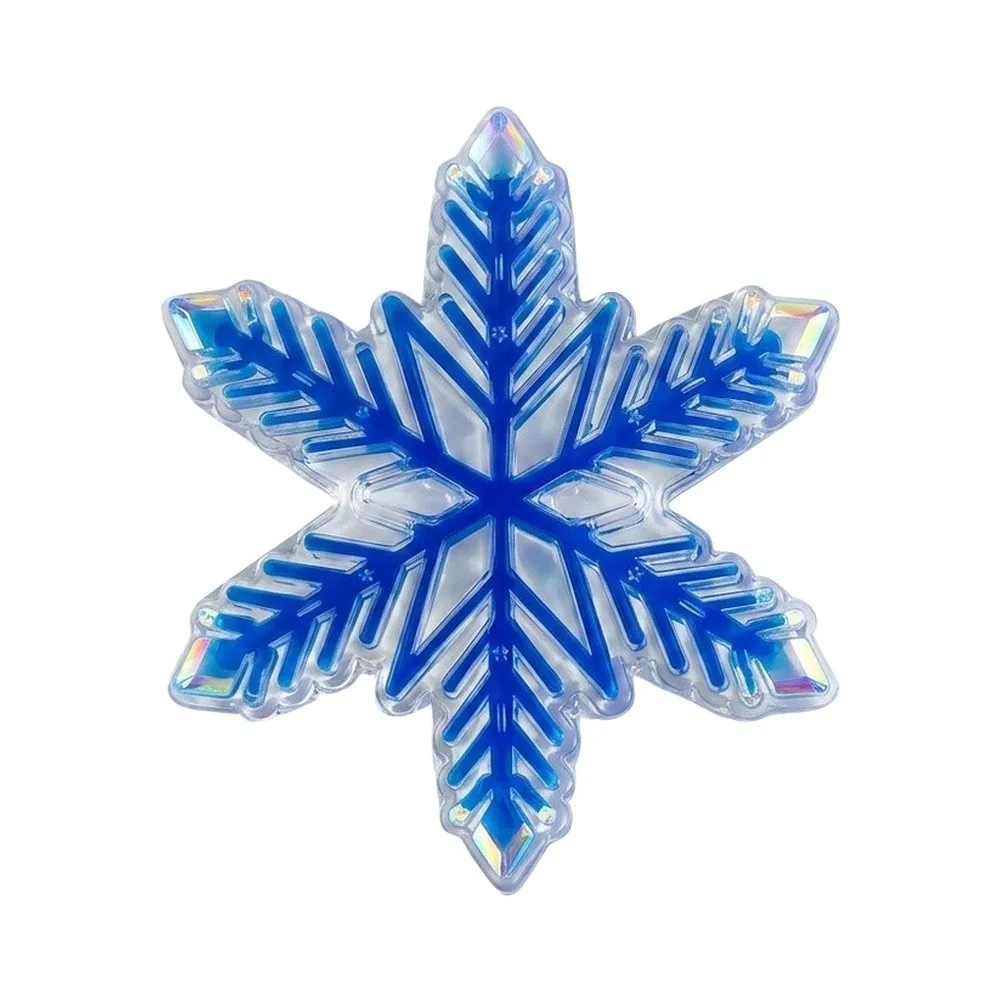 For Snowboard Stomp Pad with Snowflake-Based Architecture and Grip-Oriented Texture for Performance-Focused Riders