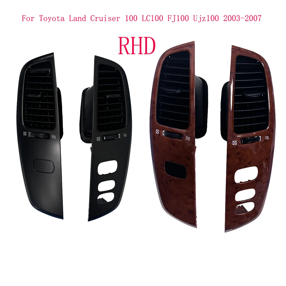 

RHD для Toyota Land Cruiser 100 LC100 FJ100 Ujz100 2003-2007, вентиляционное отверстие, приборная панель, свежее стекло, вентиляционная панель RHD