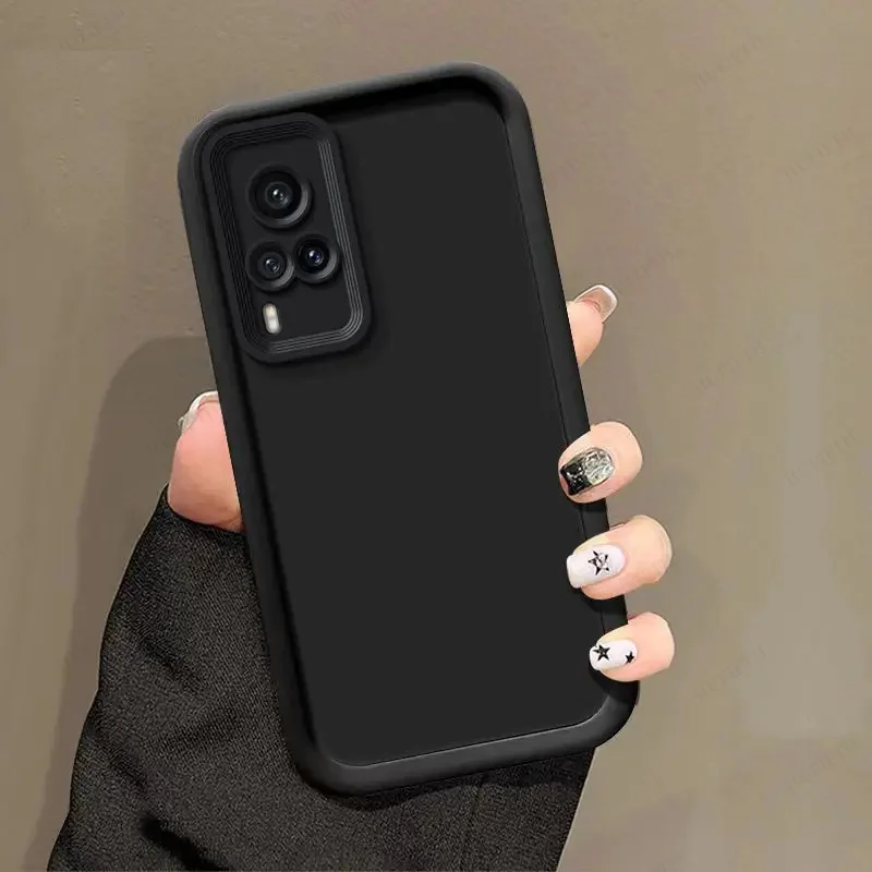 Voor Vivo Y51 2020 Case Vovo Y53S Y31 Y33 2021 Y 51 53S 31 Telefoon Gevallen Volledig pakket Matte Anti Drop Zachte Beschermhoes Coques
