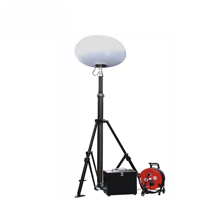 1000W Inflatable Camping Lamp Outdoor Portable Tripod Stand Balloon Mobile Led Light Tower for Construction Site