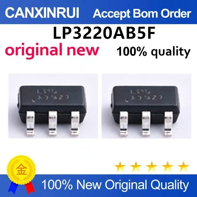 (5pcs-10pcs)Brand new original LP3220AB5F silk screen LP3220 patch SOT23-5 power chip power supply