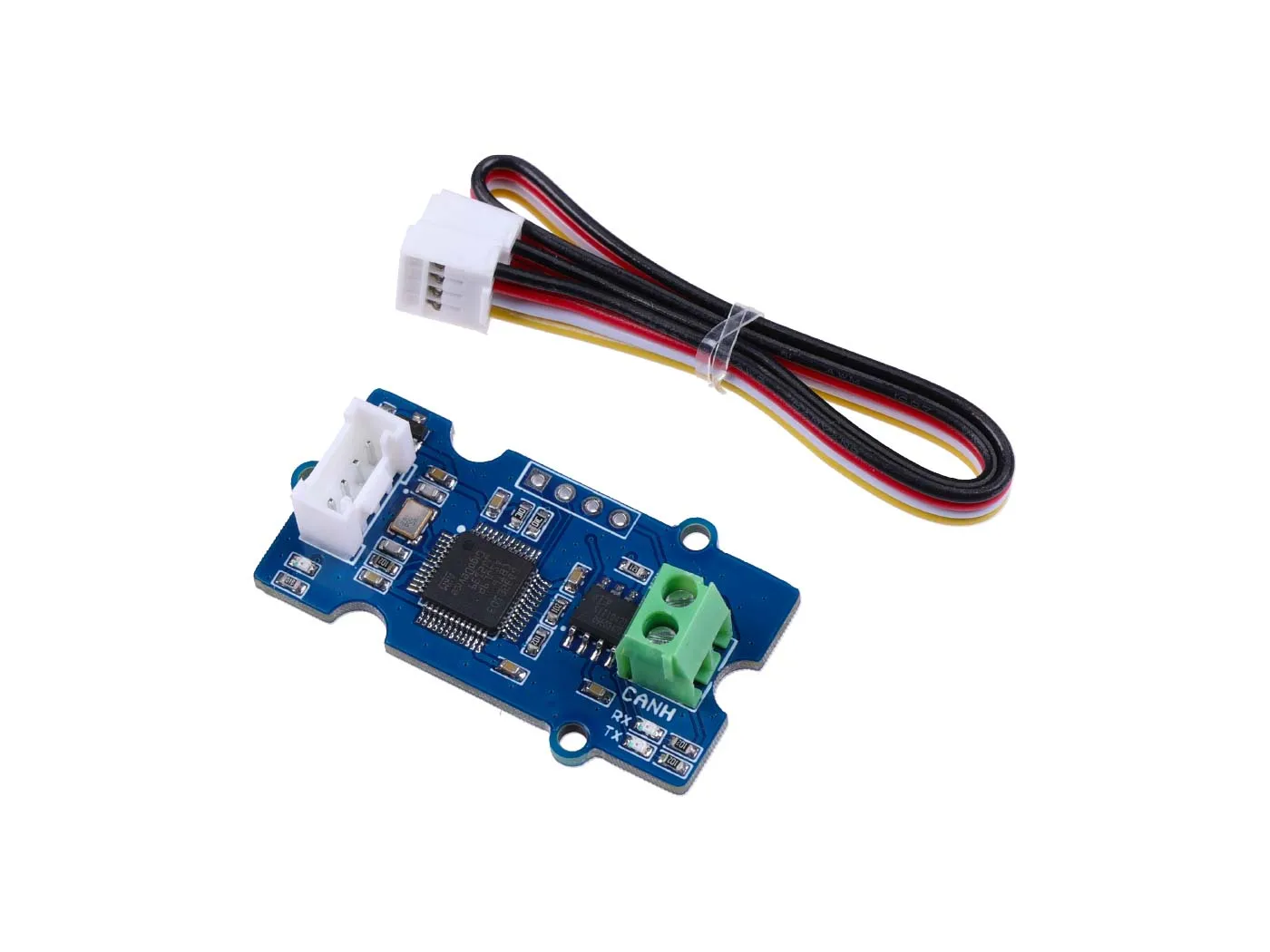 GD32E103 Grove CAN BUS Module Arduino compatible based on GD32E103 microcontroller, 5Mb/s CAN FD,Support AT command