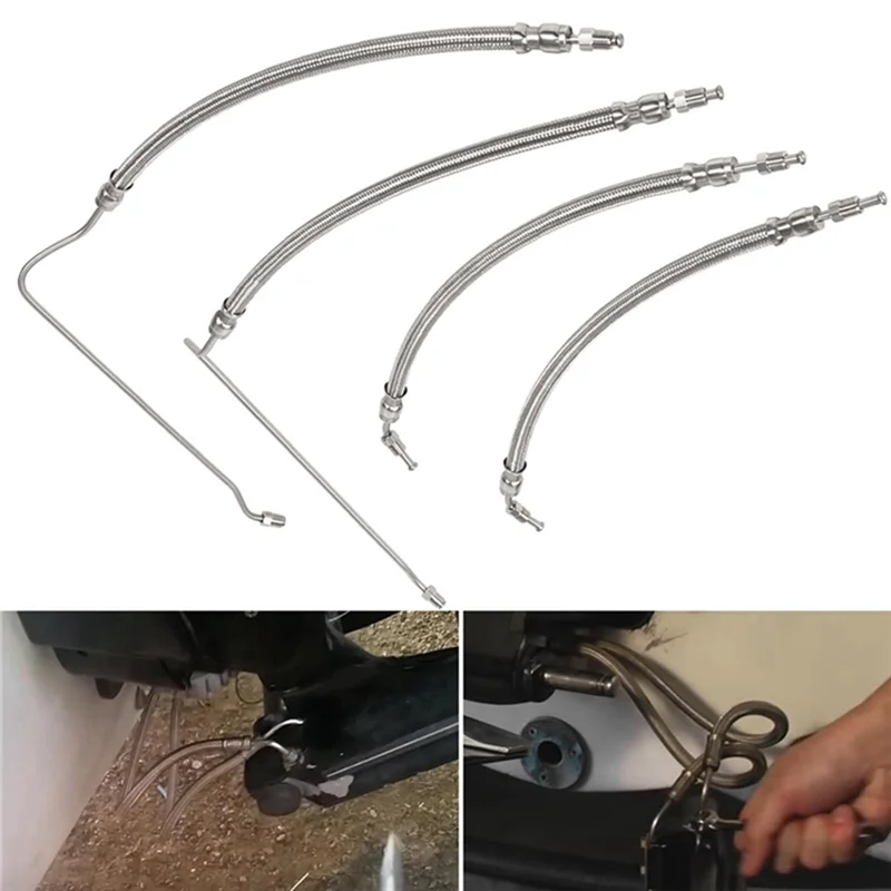 

32-864959 Комплект шлангов гидравлического цилиндра для Mercruiser Alpha One Gen Two 1 2 I II 32-864960 32-99904Q-A08Q