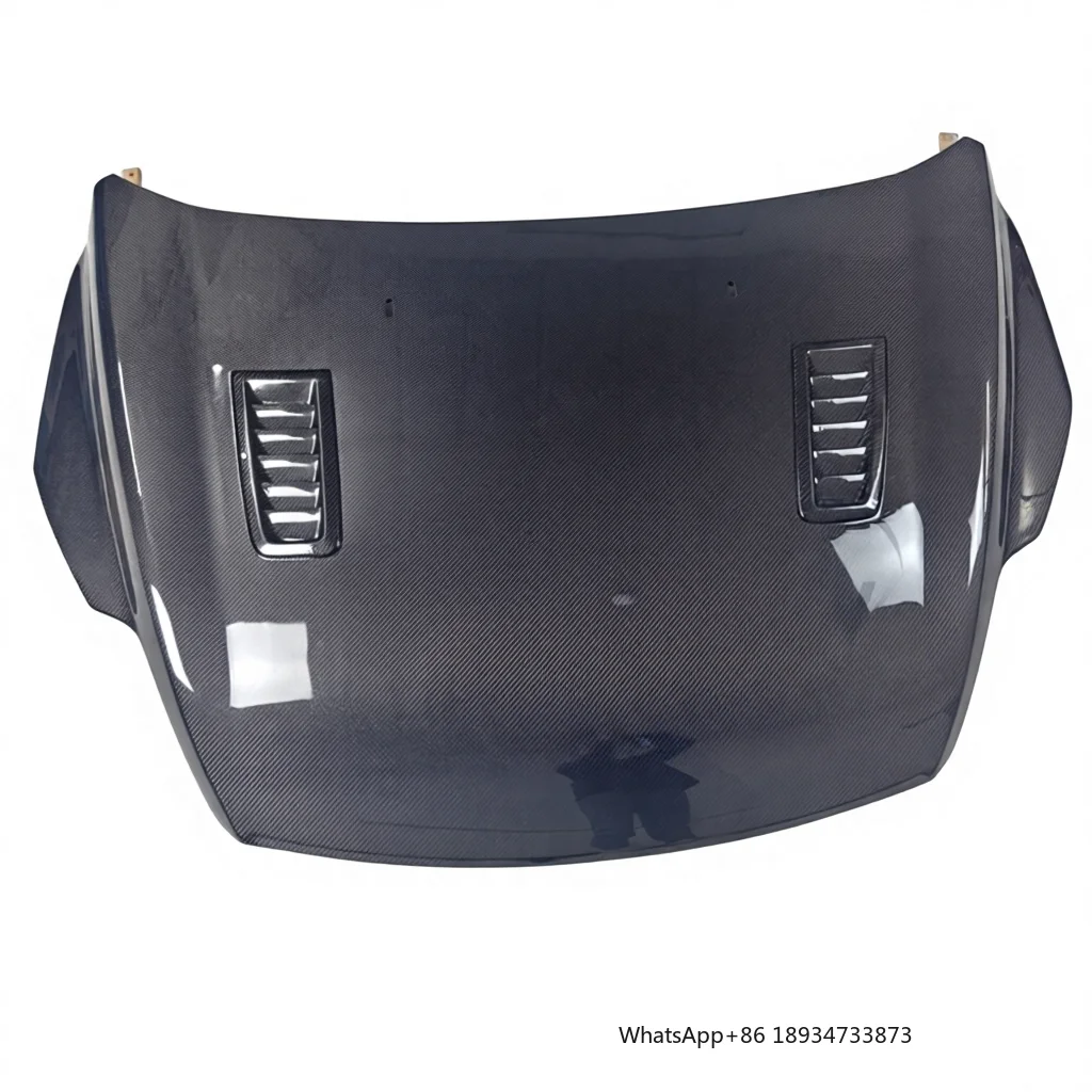 

Для Ford Focus 2008-2011 RS Стиль Углеродное волокно Капот Крышка двигателя Bodykit