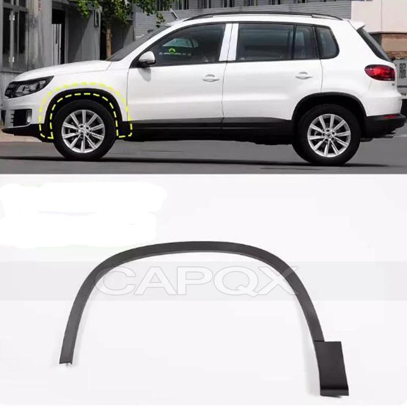 CAPQX Front Rear Wheel Arch Trim Fender For VW Volkswagen Tiguan Tiguan L 2009-2021 Wheel Fender Wheel Arch Tire Trim Strip