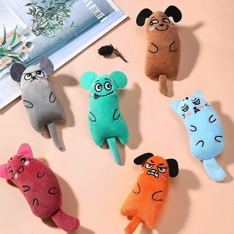 

Hot-selling cat puppy toys bite-resistant puppy plush material teeth grinding cleaning interactive pet toys