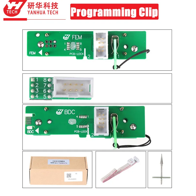 Yanhua FEM/BDC Special Programming Clip for 95128/95256 Chip Work with Yanhua ACDP/ CGDI/ VVDI/ Autel/ Launch X431