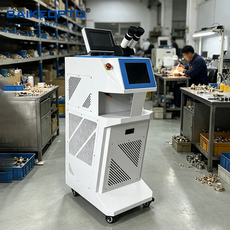 BK‑YJW200X 200W Gold Silver Jewelry Laser Welding Machine Industrial Laser Spot Welder Equipment