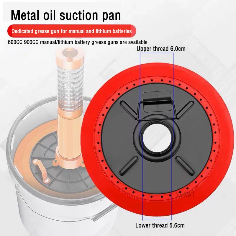 

Brand new 56/60 universal oil suction cup leak-proof lubricating oil suction cup car grease gun accessories