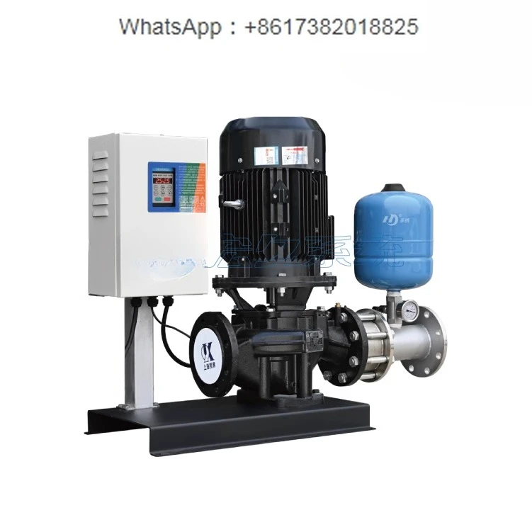 vertical pipeline high flow booster pump, fully automatic constant pressure variable frequency booster pump, circulating pump