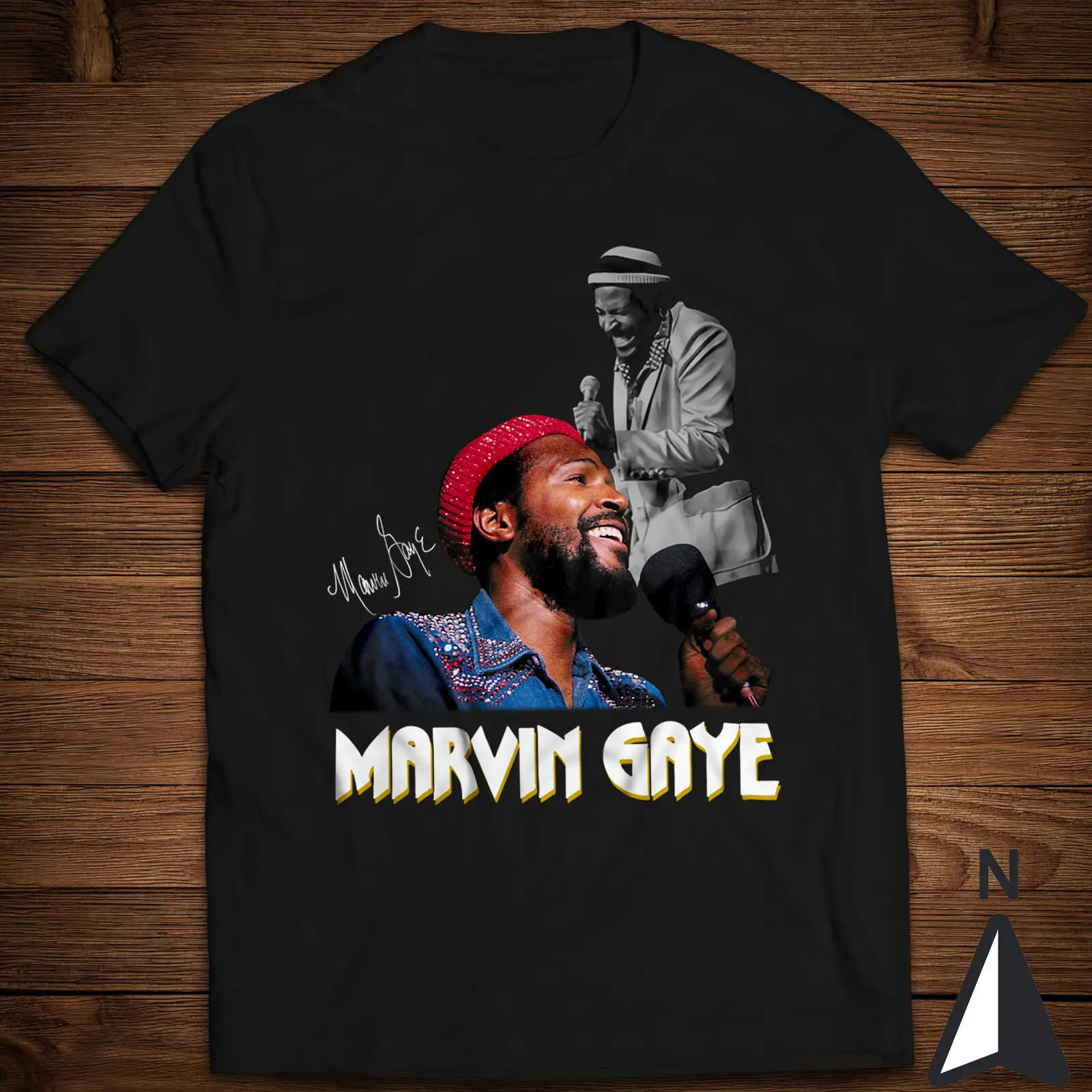 تي شيرت ريترو فانك مارفن جاي أفضل ما في مرحبا برودواي #1