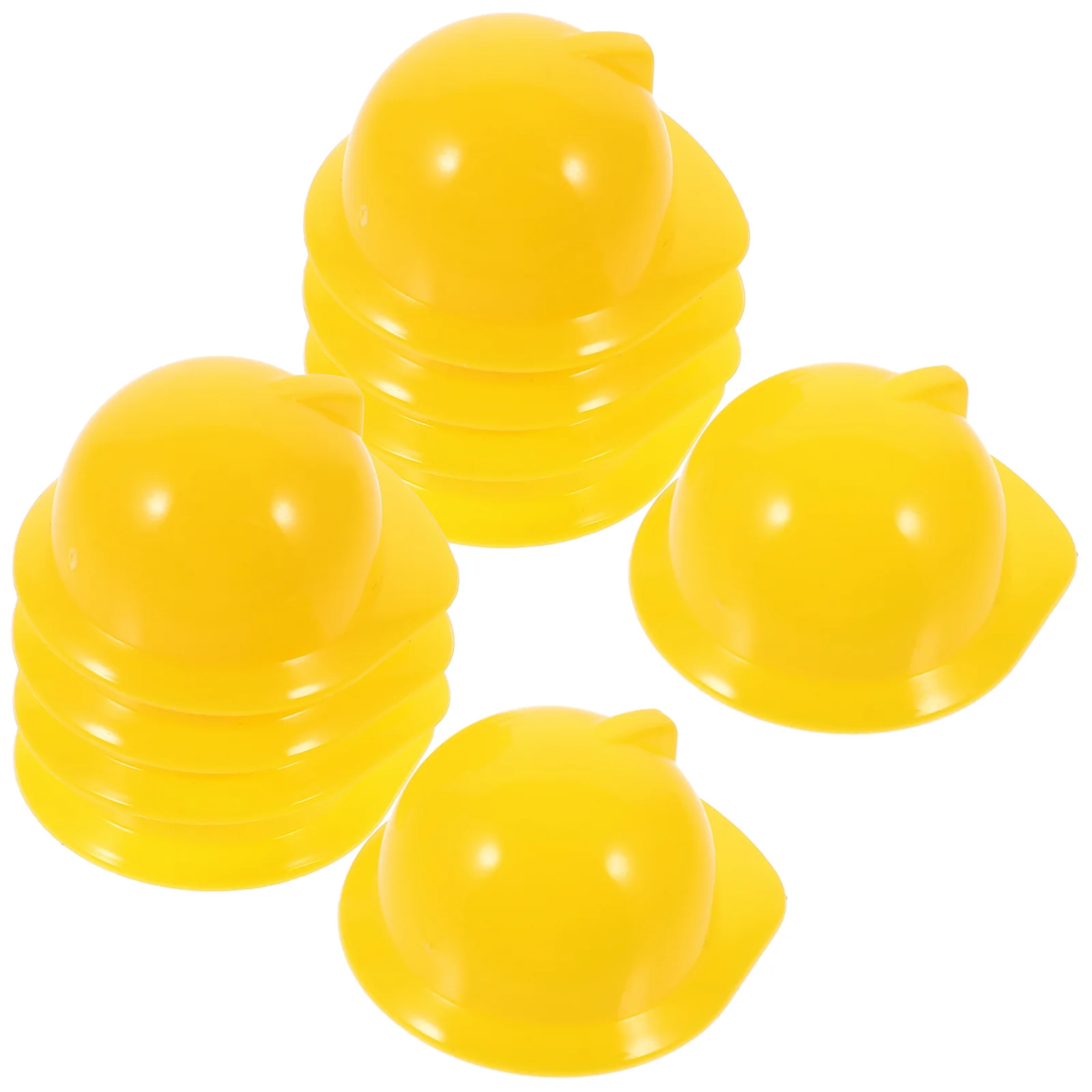 

20 Pcs Pet Hat Mini Construction Cap Helmets for Dolls Halloween Plastic Truck Accessories Balance Decor Red Child