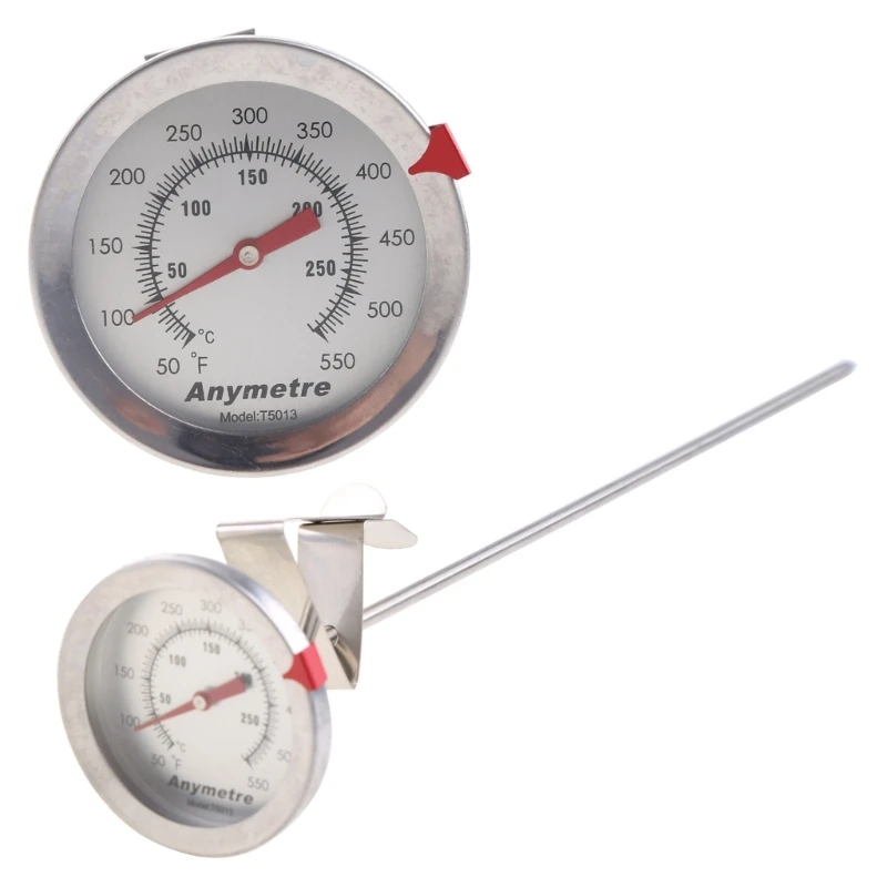 Imagem -02 - Instant Read Cozinha Cozinhar Alimentos Leite Café Sonda Termomete Medidor de Temperatura Aço Inoxidável