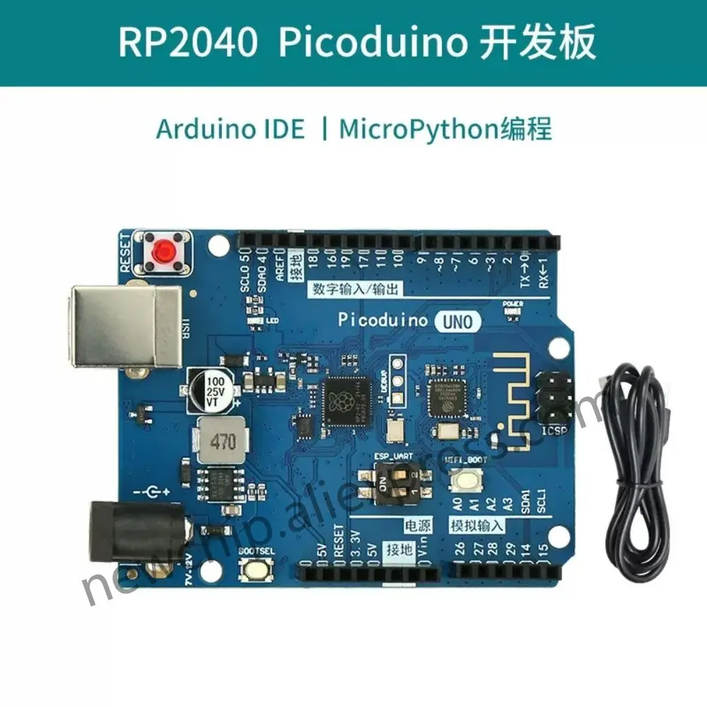 RP2040 Pico Pico W Picoduino For Raspberry Pi Development Board Micro Python Programming Kit RP2040 Chip