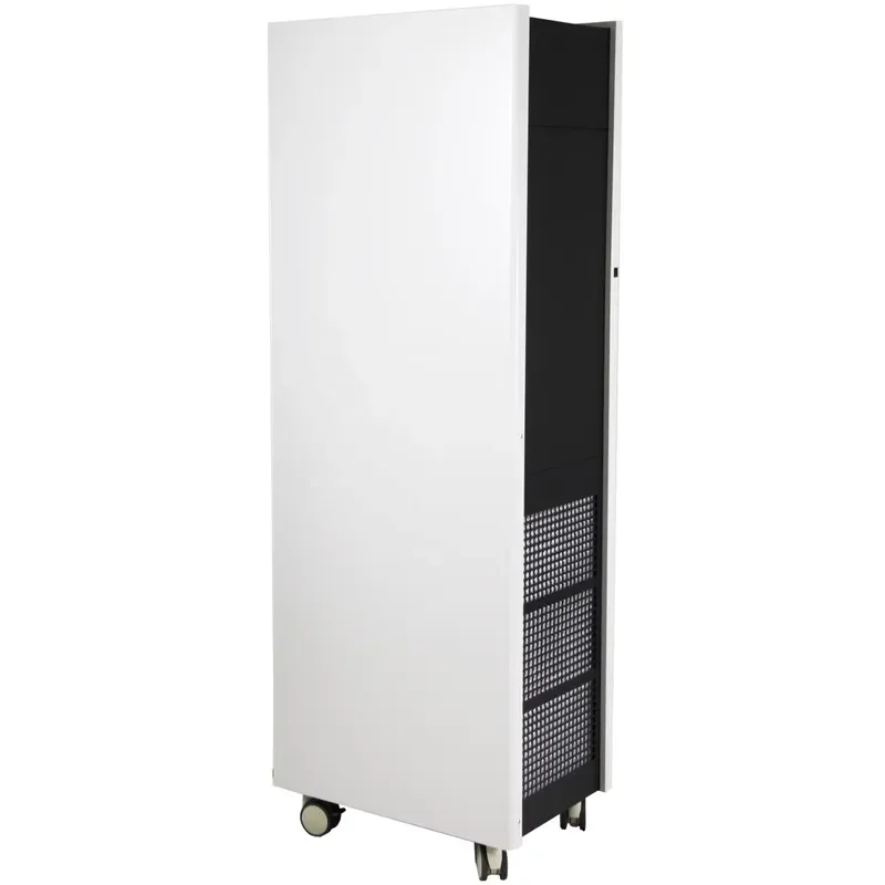 Portable ESP Air Purifier for Home with HEPA Filter and Activated Carbon Compact Desktop Cleaner Removes Dust Smoke Odor