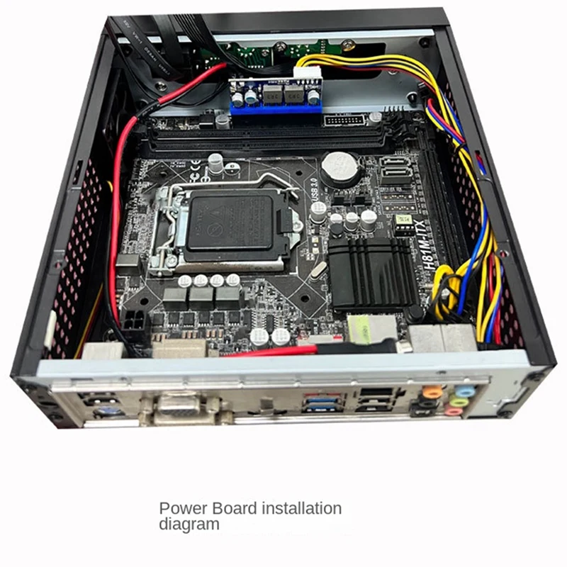 Módulo plástico do poder do estado sólido, placa de tomada direta do poder, apropriado para DC-ATX, 120W, 12V