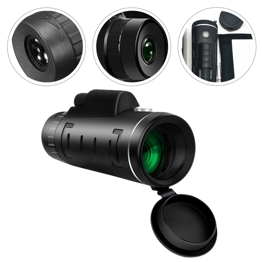

1 set Monocular Telescope 40X60 High Definition Portable Outdoor Hiking Bird Watching Viewing Scope For Camping Concerts
