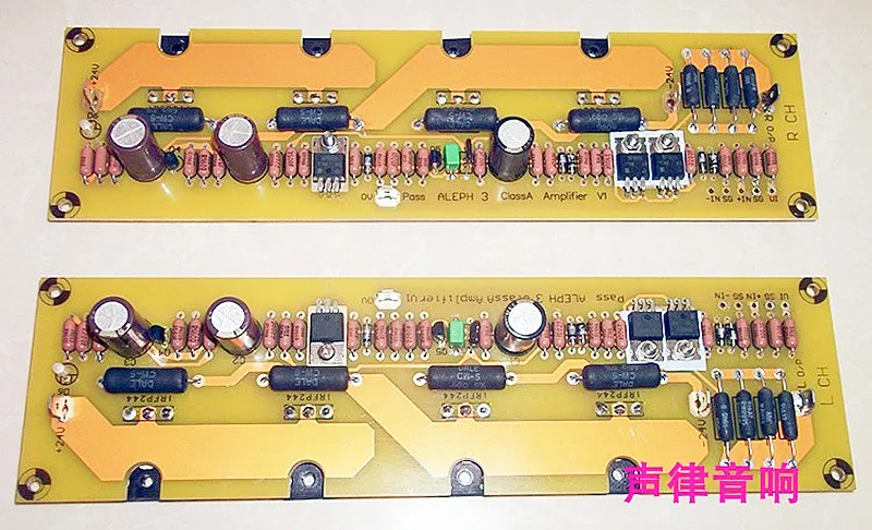 2 Channel Pass A3 Pure Class A Power Amplifier Board Fet Pure Post-level Hifi Diy Power Amplifier Finished Board