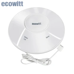 Ecowitt GW2000 Gateway Hub Wi-Fi do stacji pogodowej Wittboy z wbudowanym barometrem i czujnikiem termometru/higrometru