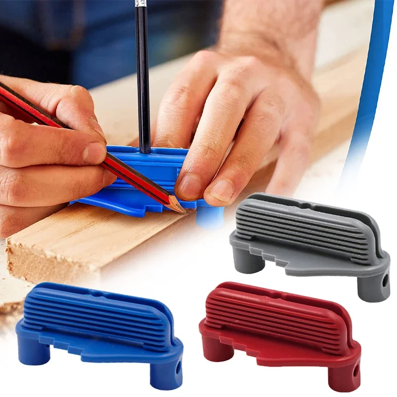 Calibrador de línea central, localizador de marcador de madera, herramientas de carpintería de carpintero, marcado