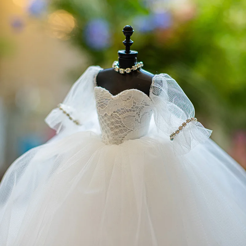 وصل حديثًا فستان زفاف صغير للفتيات هدية للدمية 2026 هدية السنة الجديدة لصديقتك في عيد الحب #2