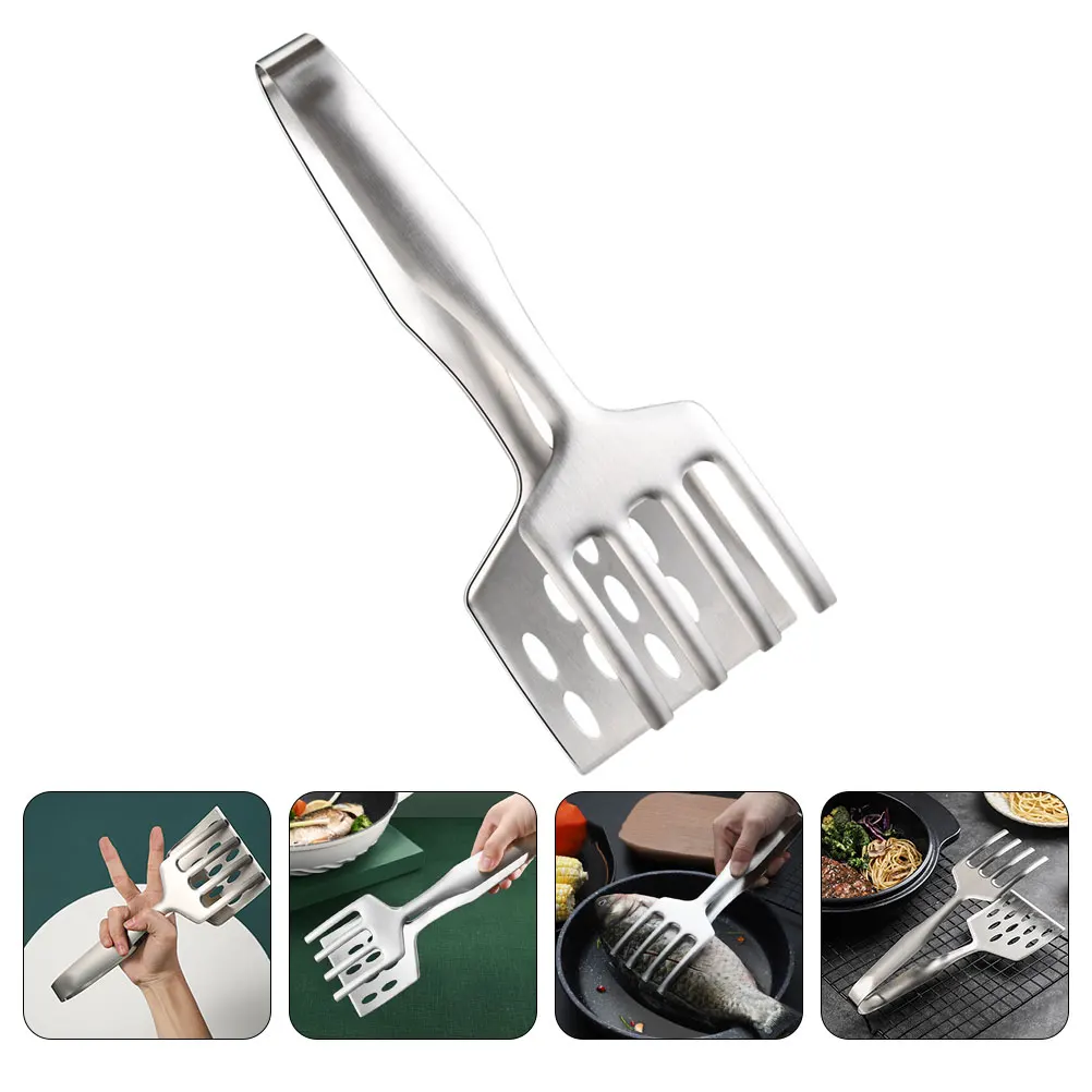 

Mini Stainless Steel Food Clip for Kitchen Restaurant BBQ Tools Grill Steak Tong Buffet Clamp Easy Clean Durable