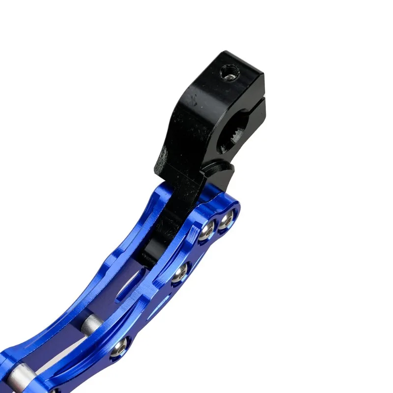 

Регулируемый рычаг переключения передач из алюминия с ЧПУ, рычаг переключения передач и заднего хода, универсальный комплект для модификации мотоцикла.