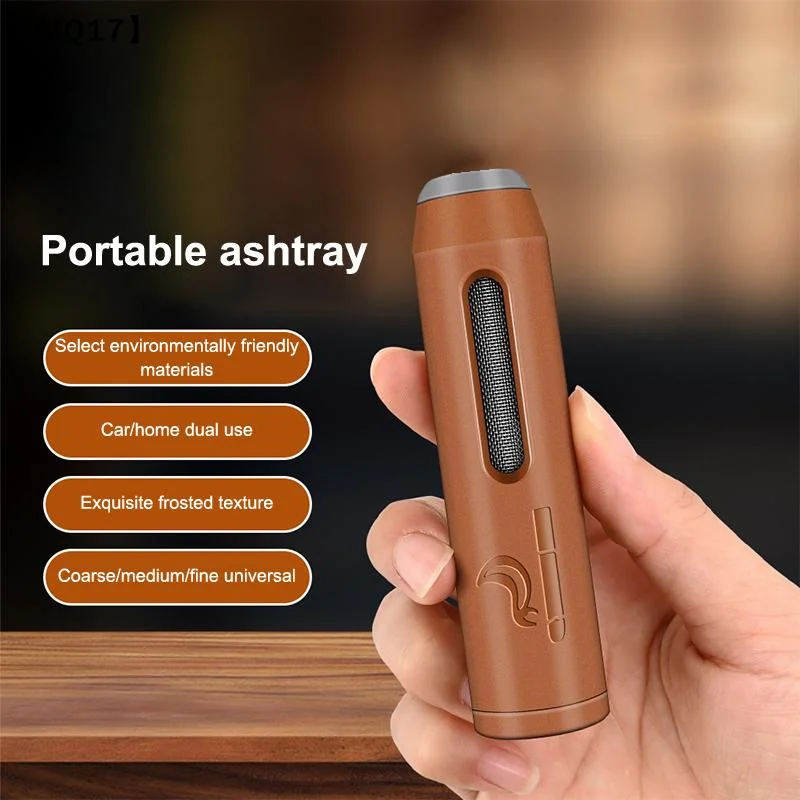 Portable Car Ashtray, No-Fall Ash Control Tool For Vehicles, Lazy Person's Accessory, Spill-Proof & Easy Clean Design【SMQ】