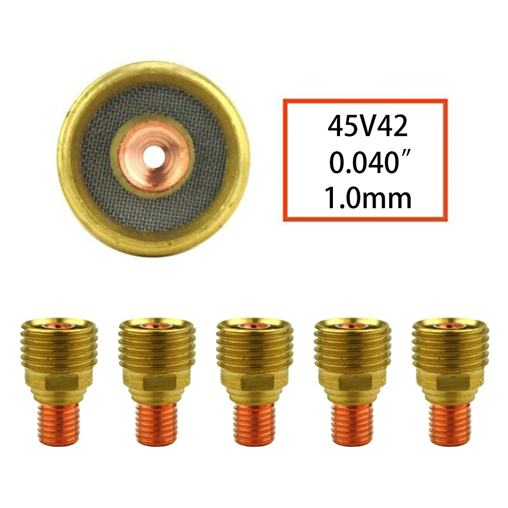Compatible With TIG Torches Collet Body TIG Torch Accessories Premium Gas Lens Body Stable Performance Welding
