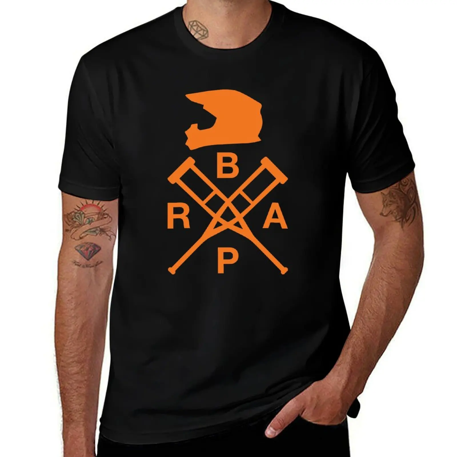 

Enduro Motocross Helmet, Crossed Crutches Brap T-Shirt t shirts for man cotton funny t shirts for man graphic funny