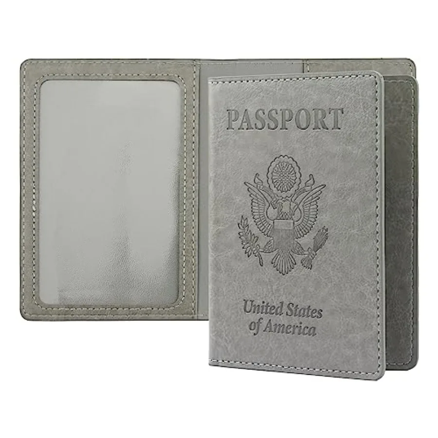 

Passport Holder, Passport Holders Cover Case, 1 Pack Passport and Vaccine Card Holder Combo, Travel Passport Wallet for Women,