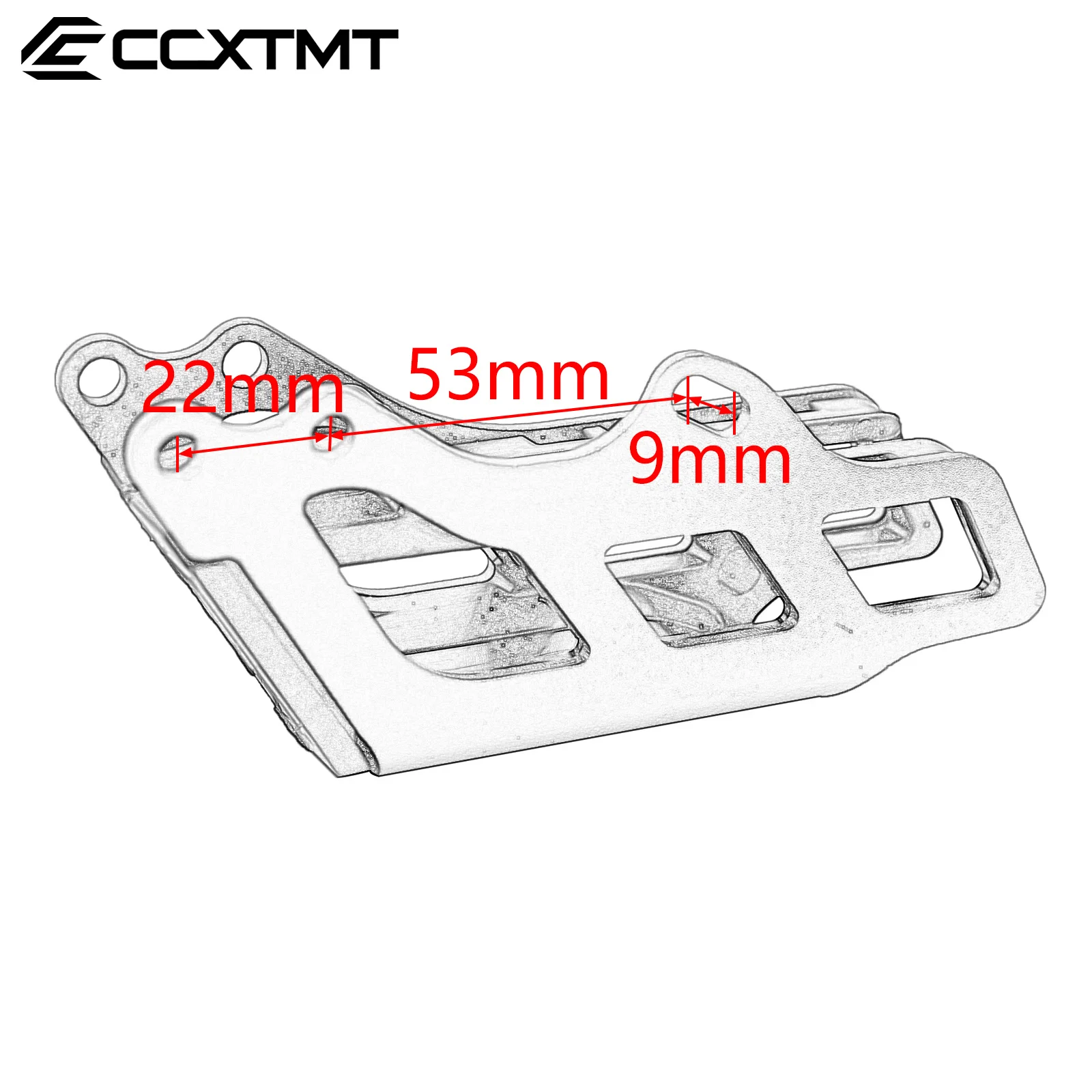 Motorcycle Chain Guide Guard For Honda CRF250X CRF450X CRF250R CRF450R 2005-2021 CRF250RX CRF450RX 2017-2021 CRF125R 2005-2007