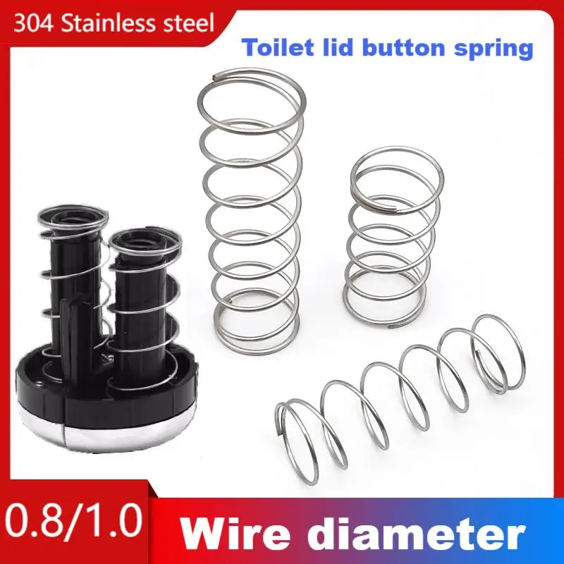 304 زنبرك من الفولاذ المقاوم للصدأ، زنبرك لخزان المرحاض وزر إرجاع المرحاض