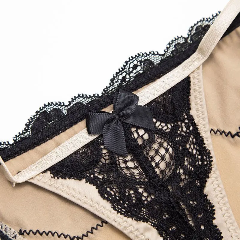 Fine Lingerie for Women Free Shipping Items Low Price Extreme Panties See-through Lace Thongs extreme thong