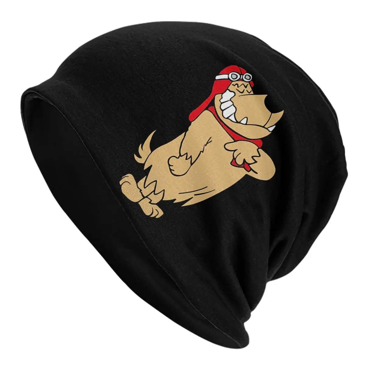 

Muttley Cartoon Laughing Laugh Dog Bonnet Hats Men's and Women's Fashionable Knitting Skullies Beanies Caps