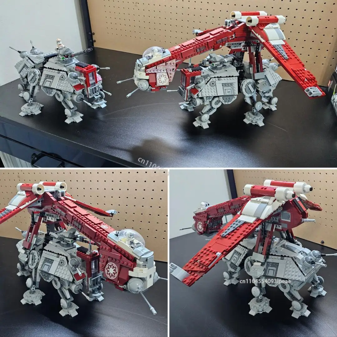 

MOC Coruscant, Прямая поставка, модель, совместимая с 75019 AT-Robot, строительные блоки, сделай сам, космический корабль 75354, сборка, кирпич, детская игрушка, Рождественский подарок