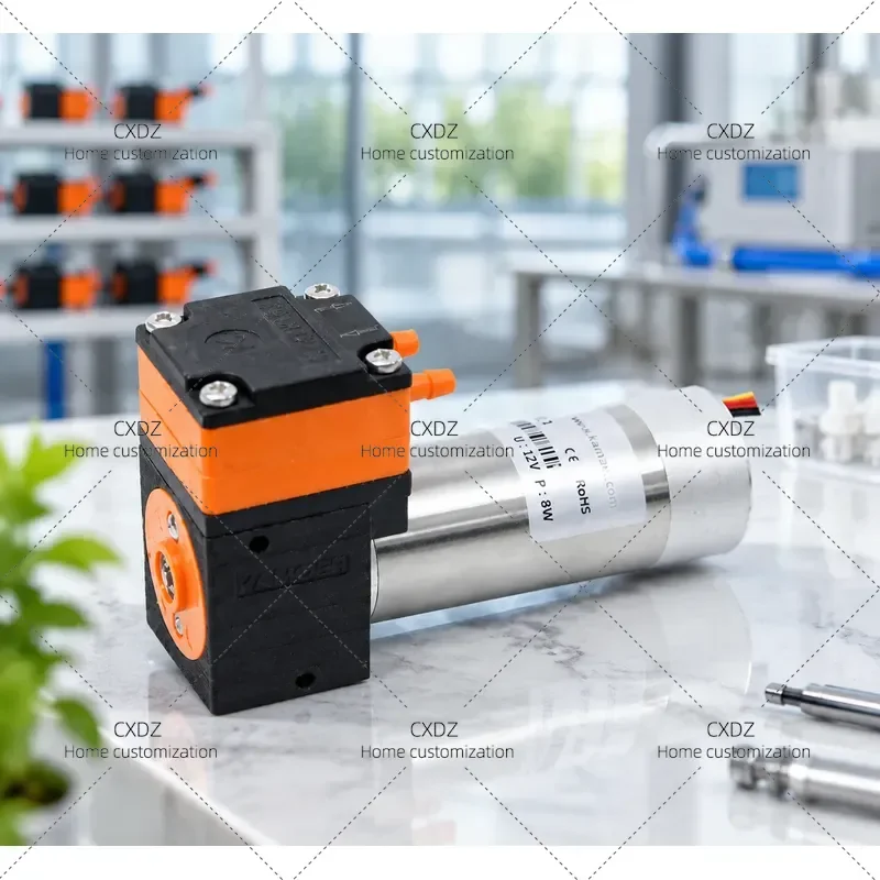 12V Diaphragm Pump Corrosion Resistant Pneumatic KLP01 Small Water Pump Organic Micro Liquid Industrial Self Priming
