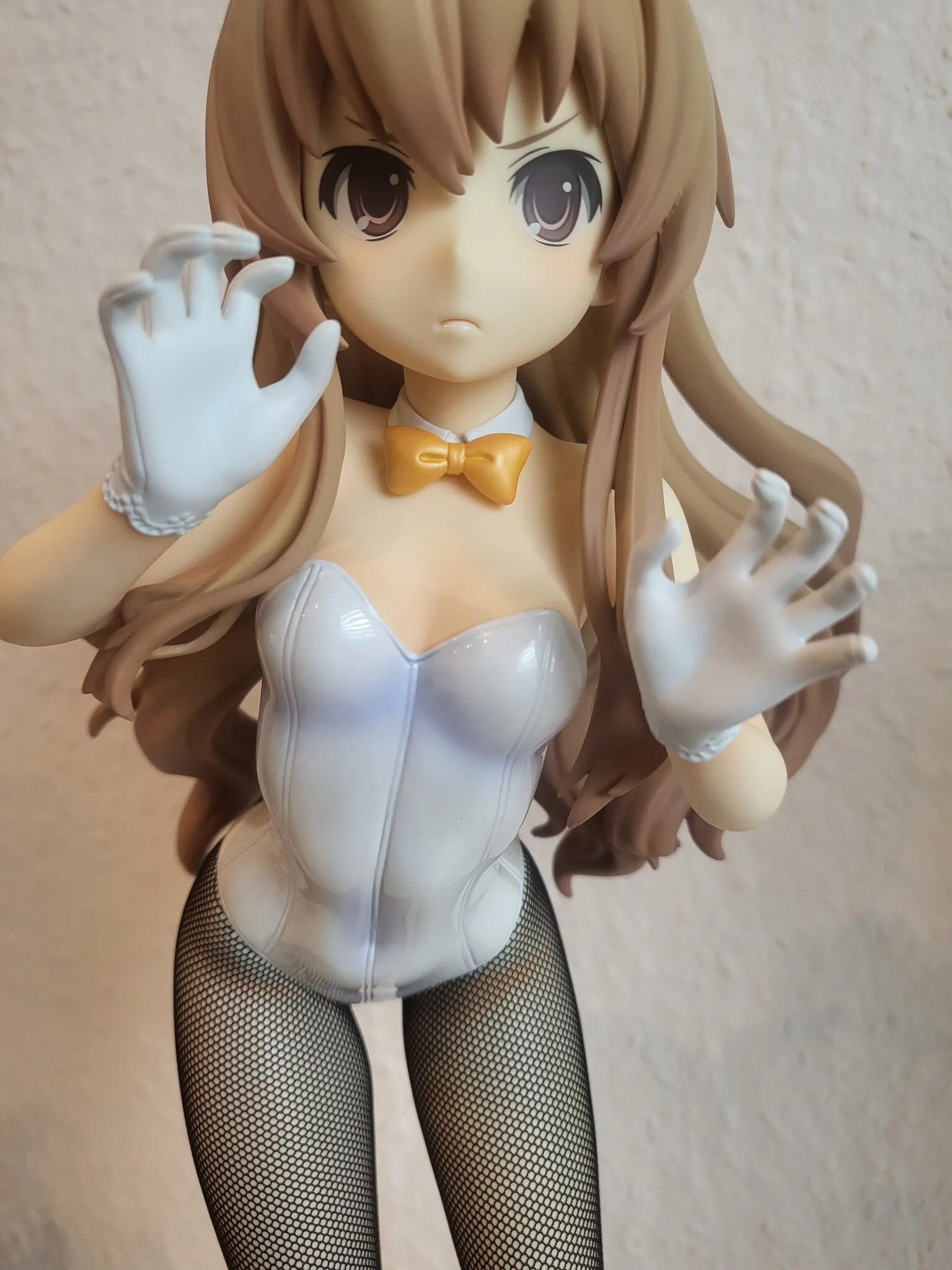 37CM Original Bulk FREEing B-style Toradora Aisaka Taiga Bunny Ver 1/4 Anime Action Figures PVC Collection Doll Model Toys Gift