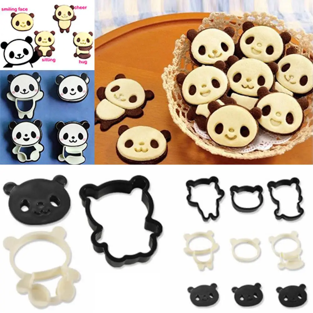 New Cartoon Cute Panda Cake Cookie Cutter Candy Kitchen Decorating Mold Cookie Cutter Mould Tool