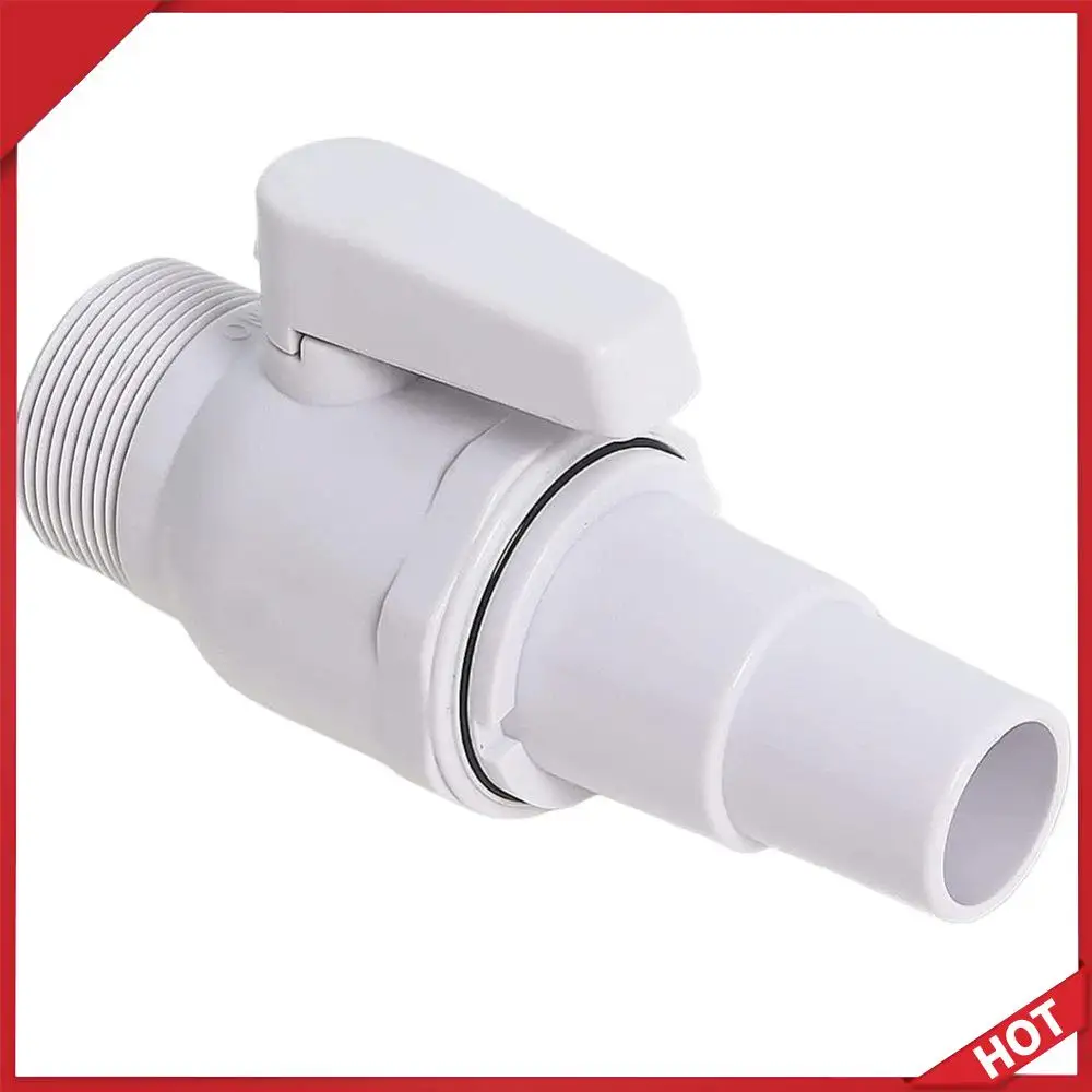 

Двухходовой шаровой кран (1.5 - 1.25 дюйма) с поплавковым клапаном, максимальное давление 50 PSI, для домашнего использования и подключения к водопроводу во дворе