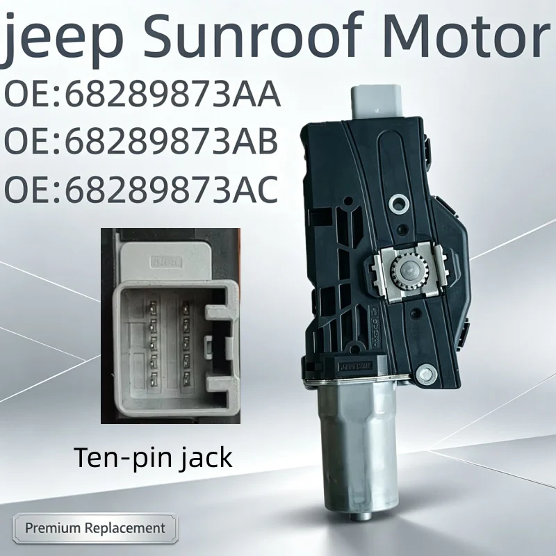 Nieuwe Compass Motor Zonnedak Motor voor Jeep Referentienummer 68289873AA 68289873AB 68289873AC Besturingsunit Motor Schuifbaar Zonnedak 2017-2023
